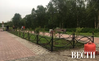 Благоустройство городского парка