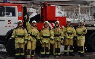 Команда СМИ приняла участие в пожарном квесте