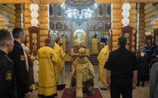 Православные воины-североморцы встретили Рождество Христово