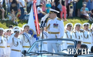 Фоторепортаж с Дня ВМФ: парад войск