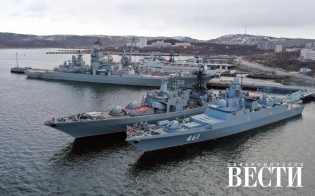 Завершение учений на Северном флоте