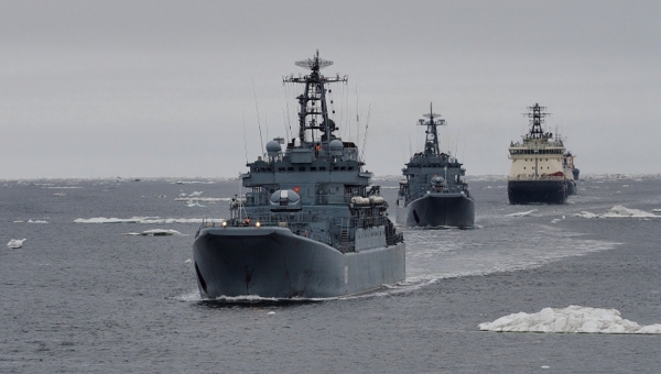 Отряд кораблей и судов отработал задачи противодиверсионной обороны