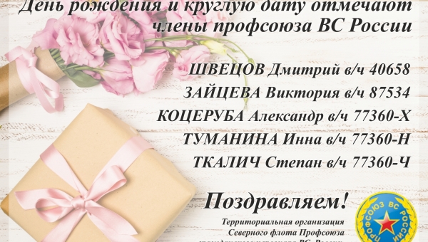 Поздравляем!