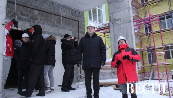 Строительство детского сада и школы